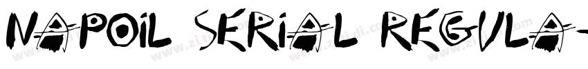 Napoil Serial Regula字体转换